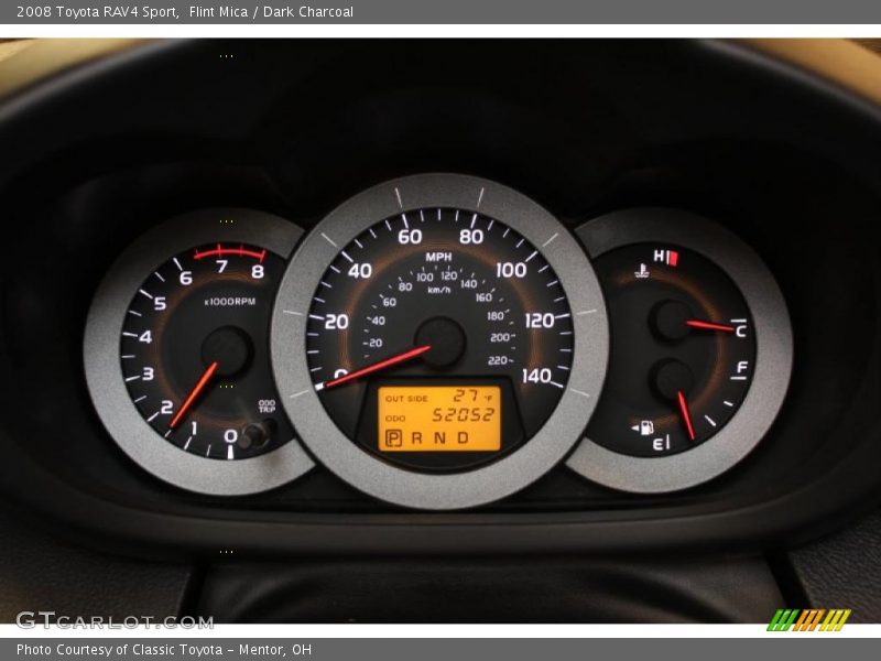 Flint Mica / Dark Charcoal 2008 Toyota RAV4 Sport