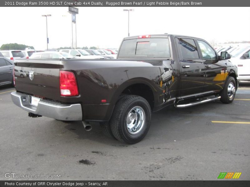  2011 Ram 3500 HD SLT Crew Cab 4x4 Dually Rugged Brown Pearl