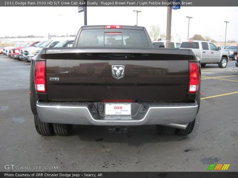  2011 Ram 3500 HD SLT Crew Cab 4x4 Dually Rugged Brown Pearl