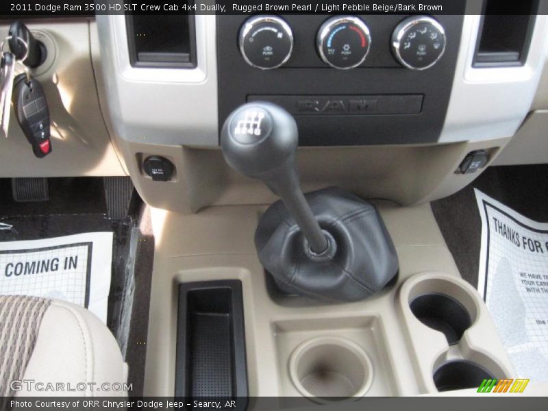 2011 Ram 3500 HD SLT Crew Cab 4x4 Dually 6 Speed Manual Shifter