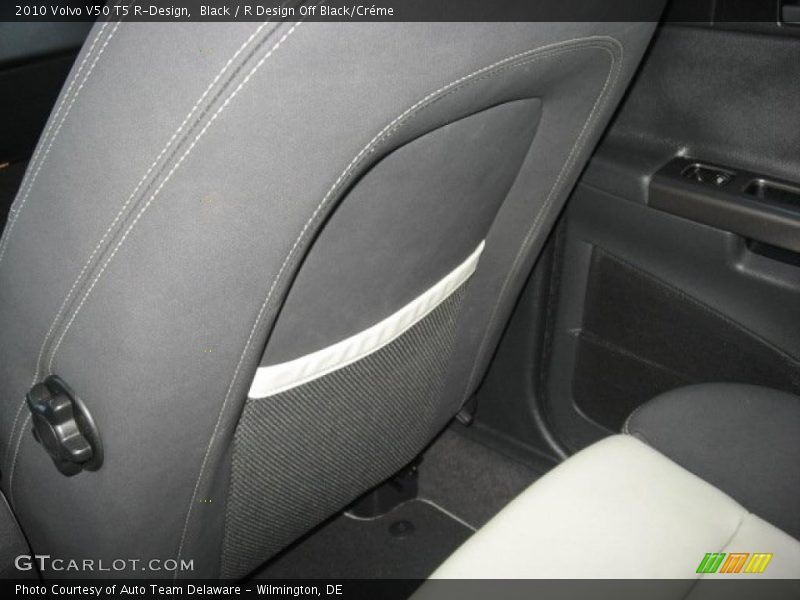 Black / R Design Off Black/Créme 2010 Volvo V50 T5 R-Design