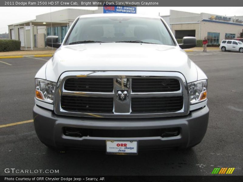 Bright White / Dark Slate/Medium Graystone 2011 Dodge Ram 2500 HD ST Crew Cab
