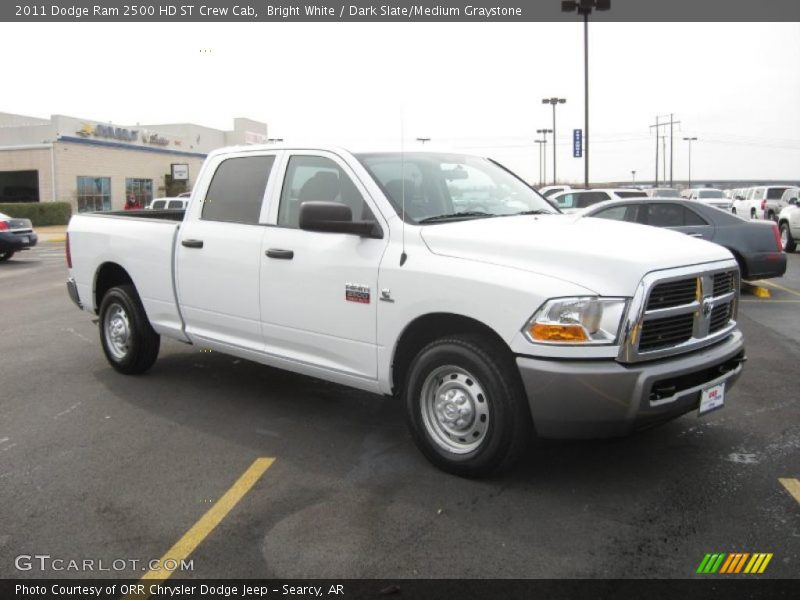 Bright White / Dark Slate/Medium Graystone 2011 Dodge Ram 2500 HD ST Crew Cab