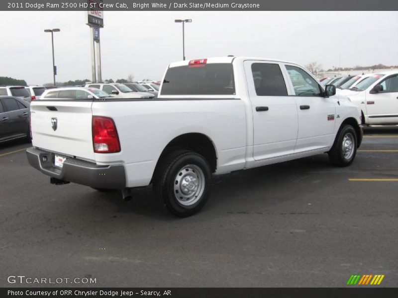 Bright White / Dark Slate/Medium Graystone 2011 Dodge Ram 2500 HD ST Crew Cab