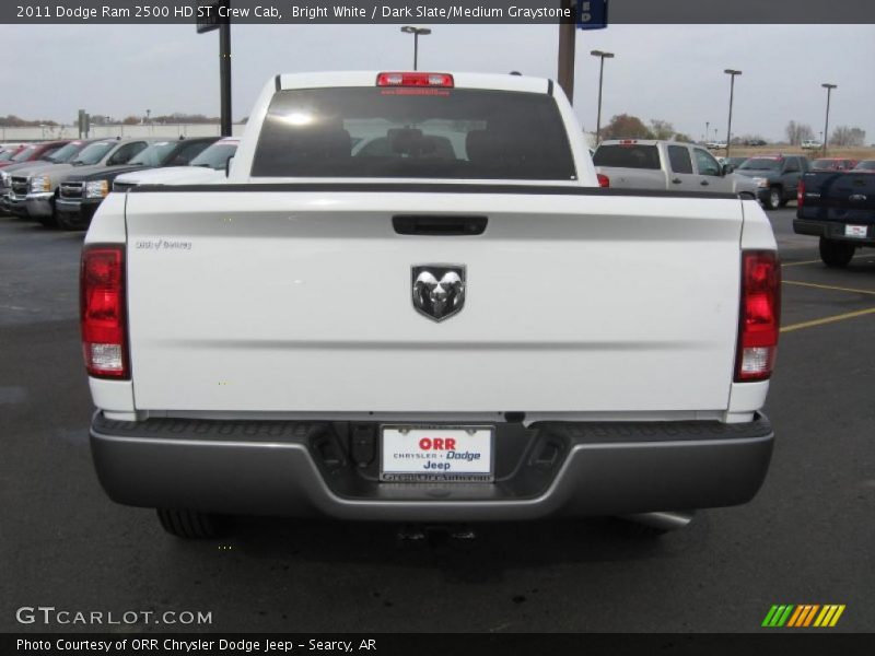 Bright White / Dark Slate/Medium Graystone 2011 Dodge Ram 2500 HD ST Crew Cab