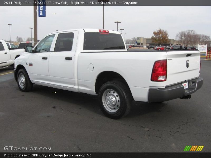 Bright White / Dark Slate/Medium Graystone 2011 Dodge Ram 2500 HD ST Crew Cab