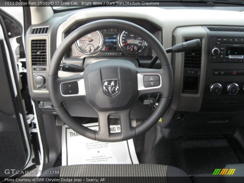  2011 Ram 2500 HD ST Crew Cab Steering Wheel