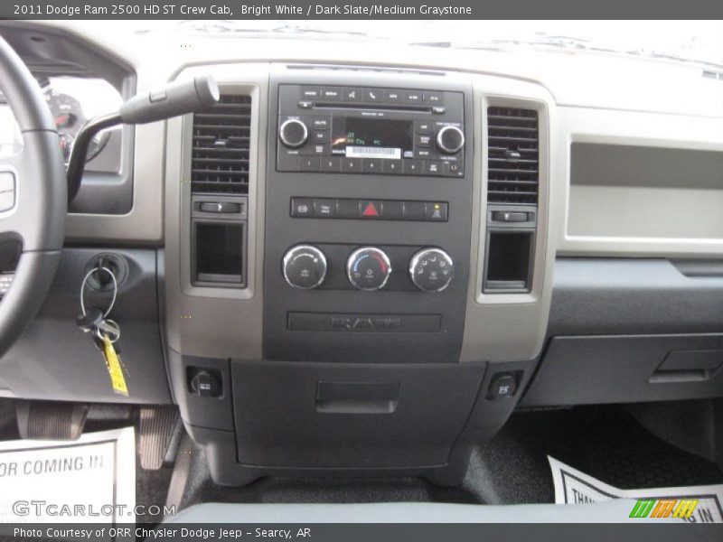 Controls of 2011 Ram 2500 HD ST Crew Cab