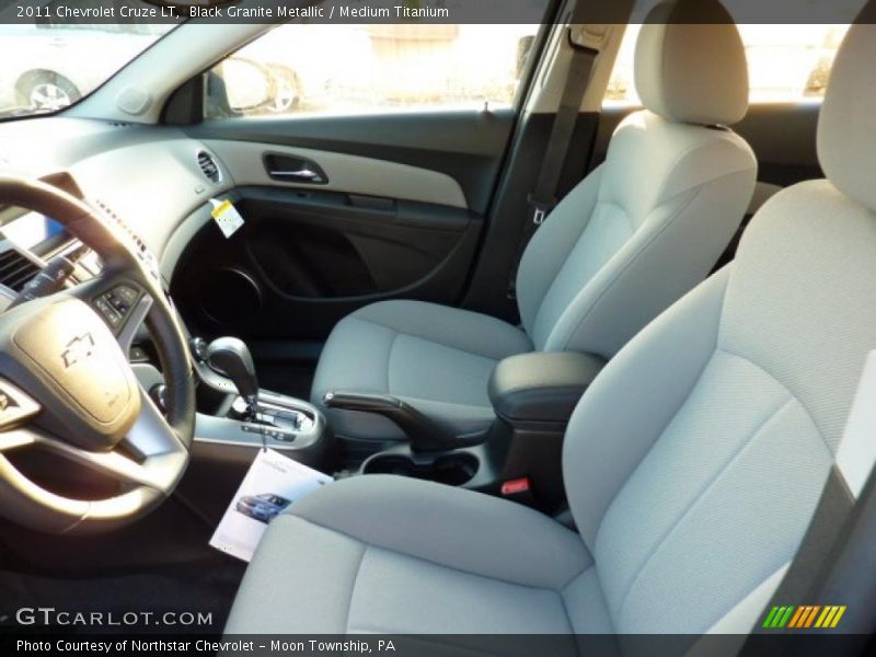 Black Granite Metallic / Medium Titanium 2011 Chevrolet Cruze LT
