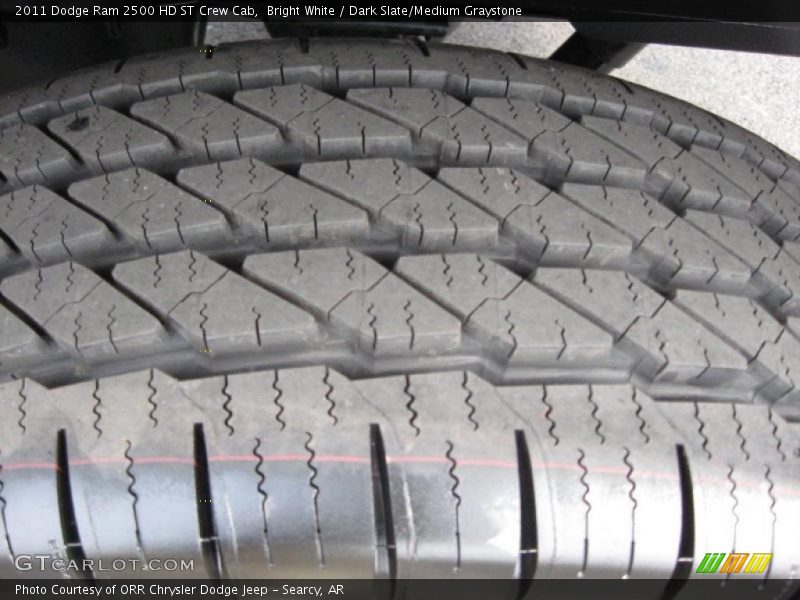 Bright White / Dark Slate/Medium Graystone 2011 Dodge Ram 2500 HD ST Crew Cab