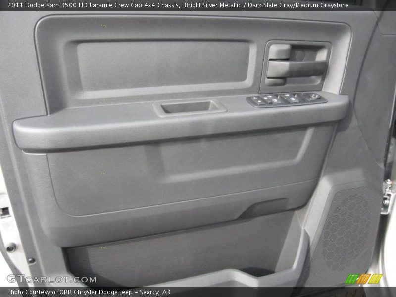 Door Panel of 2011 Ram 3500 HD Laramie Crew Cab 4x4 Chassis