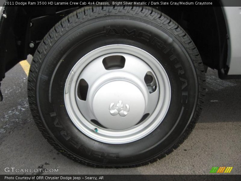  2011 Ram 3500 HD Laramie Crew Cab 4x4 Chassis Wheel