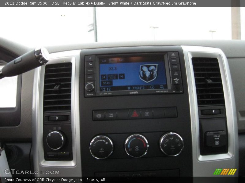 Controls of 2011 Ram 3500 HD SLT Regular Cab 4x4 Dually