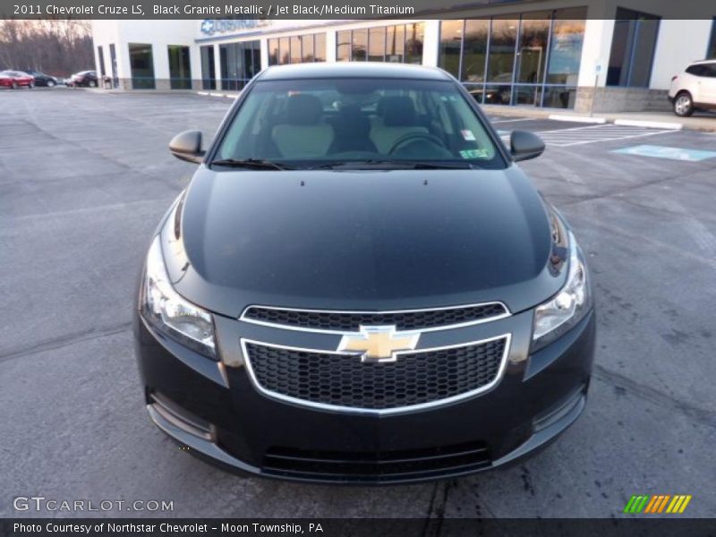 Black Granite Metallic / Jet Black/Medium Titanium 2011 Chevrolet Cruze LS