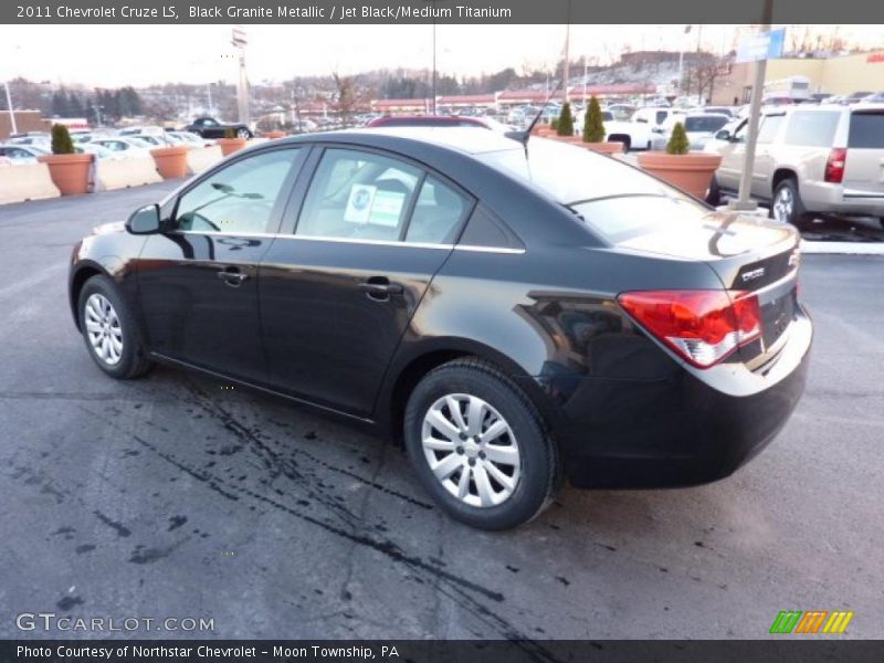Black Granite Metallic / Jet Black/Medium Titanium 2011 Chevrolet Cruze LS