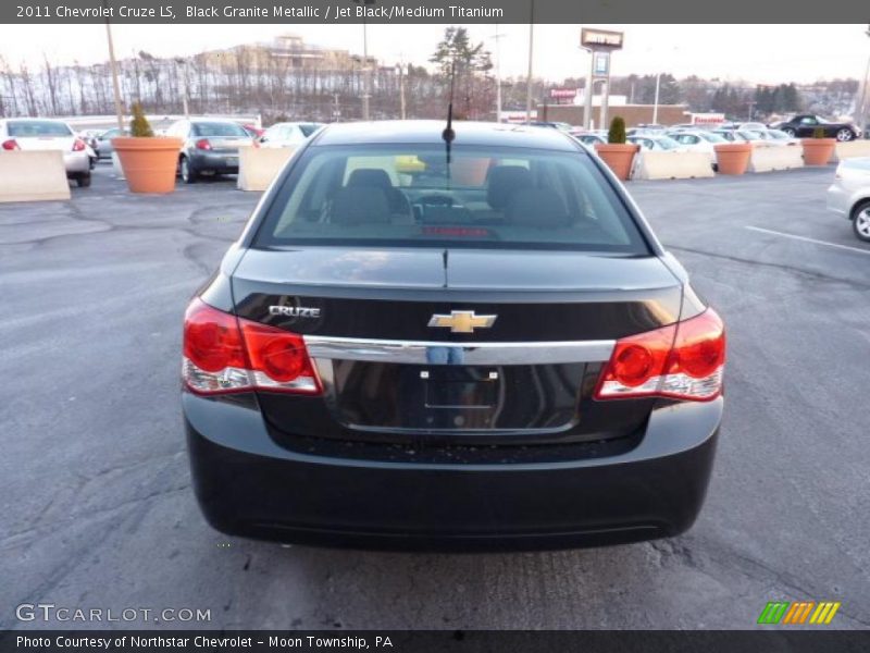 Black Granite Metallic / Jet Black/Medium Titanium 2011 Chevrolet Cruze LS