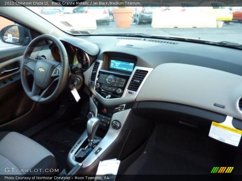 Black Granite Metallic / Jet Black/Medium Titanium 2011 Chevrolet Cruze LS