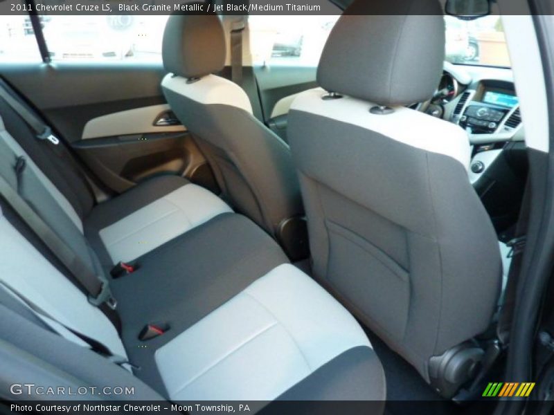 Black Granite Metallic / Jet Black/Medium Titanium 2011 Chevrolet Cruze LS