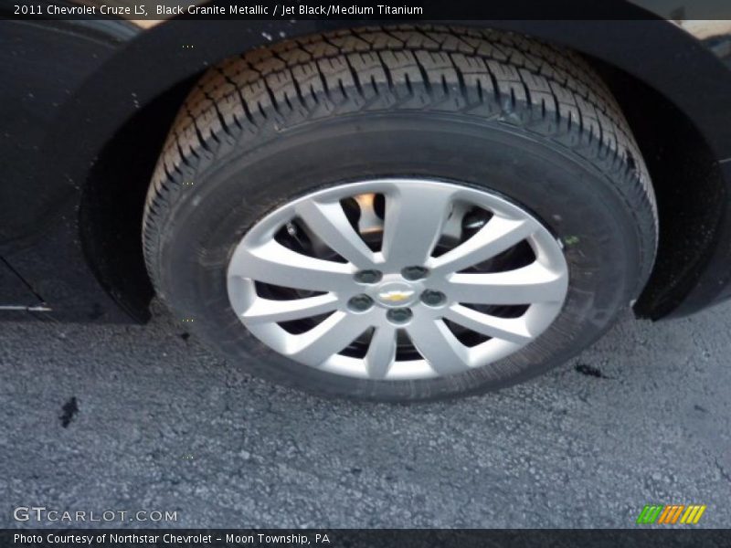 Black Granite Metallic / Jet Black/Medium Titanium 2011 Chevrolet Cruze LS