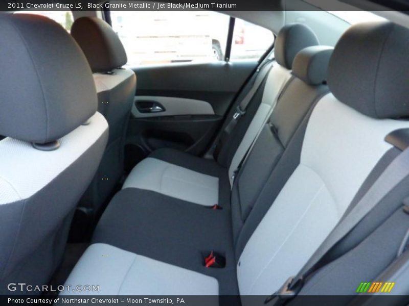 Black Granite Metallic / Jet Black/Medium Titanium 2011 Chevrolet Cruze LS