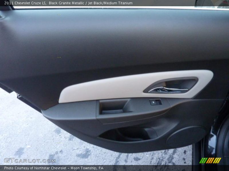 Black Granite Metallic / Jet Black/Medium Titanium 2011 Chevrolet Cruze LS