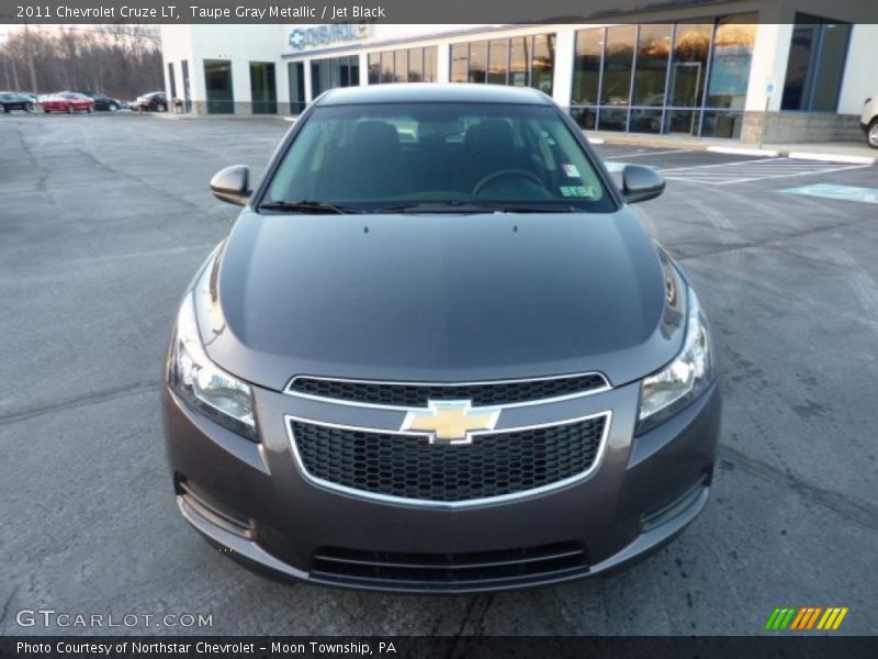 Taupe Gray Metallic / Jet Black 2011 Chevrolet Cruze LT