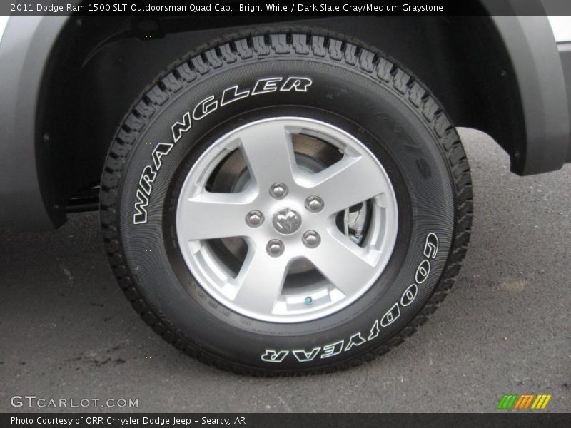  2011 Ram 1500 SLT Outdoorsman Quad Cab Wheel