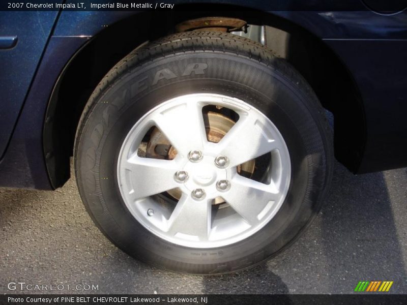 Imperial Blue Metallic / Gray 2007 Chevrolet Impala LT