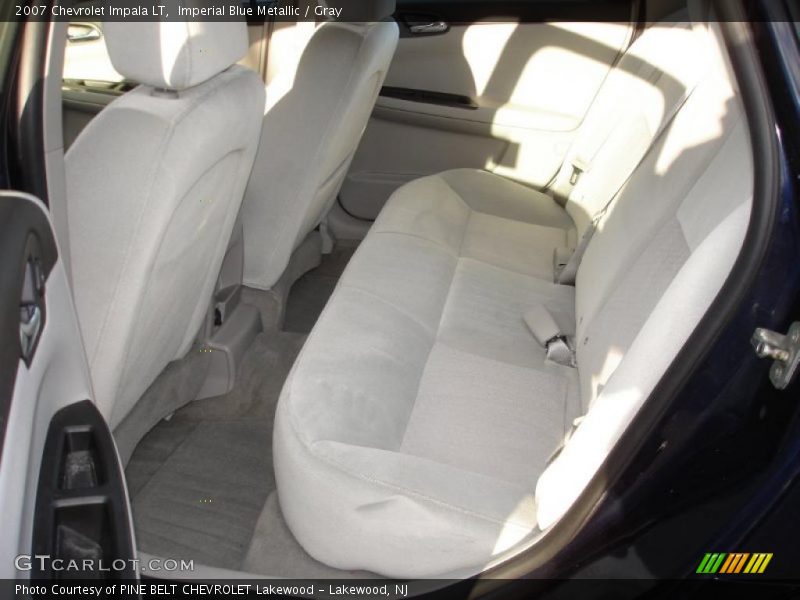 Imperial Blue Metallic / Gray 2007 Chevrolet Impala LT