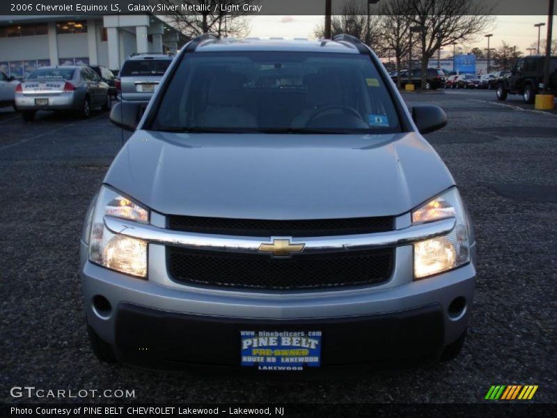Galaxy Silver Metallic / Light Gray 2006 Chevrolet Equinox LS