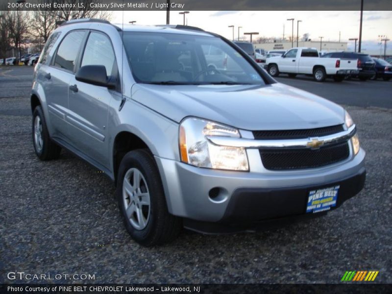 Galaxy Silver Metallic / Light Gray 2006 Chevrolet Equinox LS
