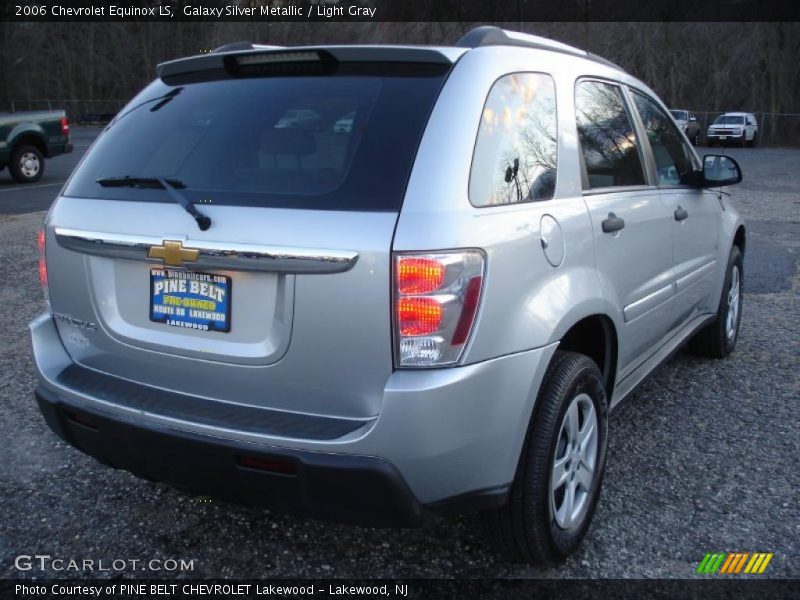 Galaxy Silver Metallic / Light Gray 2006 Chevrolet Equinox LS