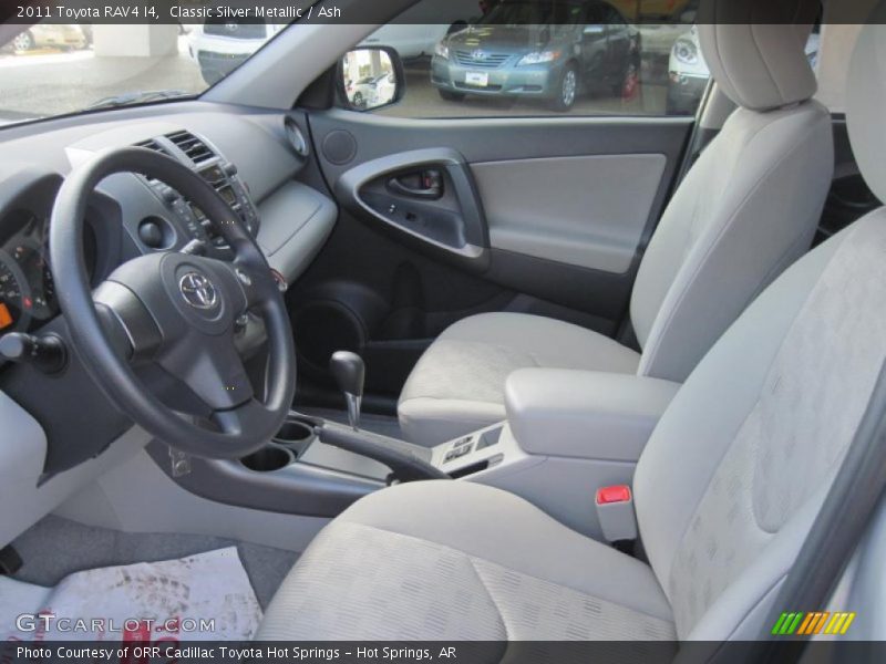  2011 RAV4 I4 Ash Interior