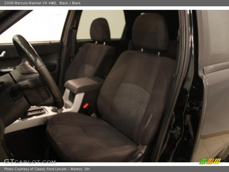 Black / Black 2008 Mercury Mariner V6 4WD