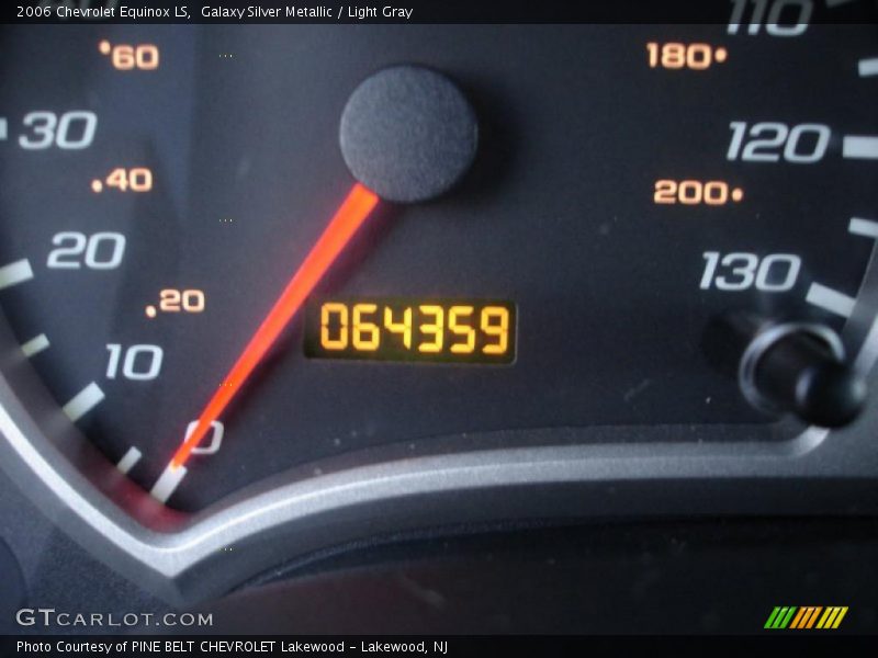 Galaxy Silver Metallic / Light Gray 2006 Chevrolet Equinox LS