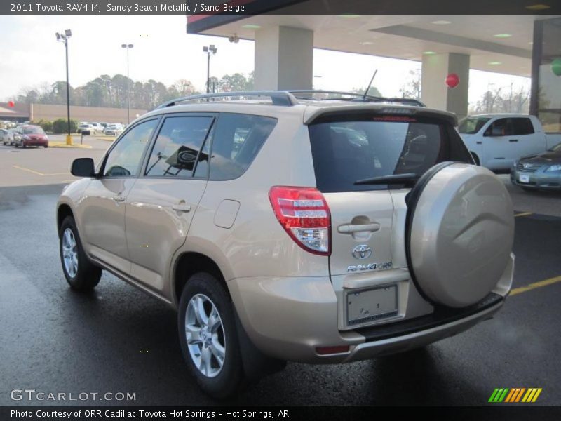 Sandy Beach Metallic / Sand Beige 2011 Toyota RAV4 I4