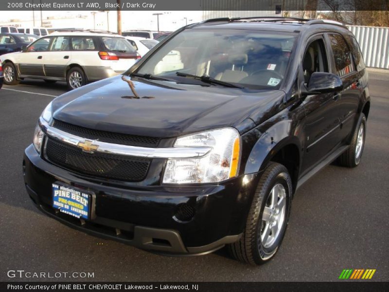Black / Dark Gray 2008 Chevrolet Equinox LT AWD
