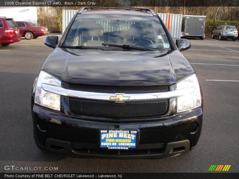 Black / Dark Gray 2008 Chevrolet Equinox LT AWD