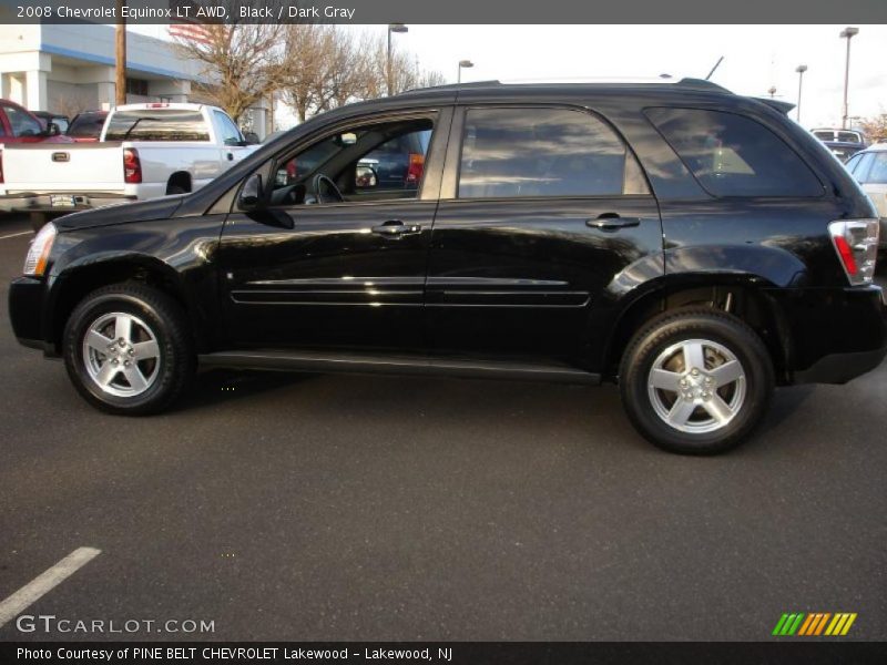 Black / Dark Gray 2008 Chevrolet Equinox LT AWD