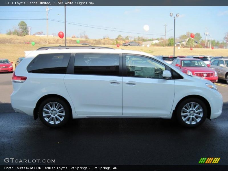  2011 Sienna Limited Super White