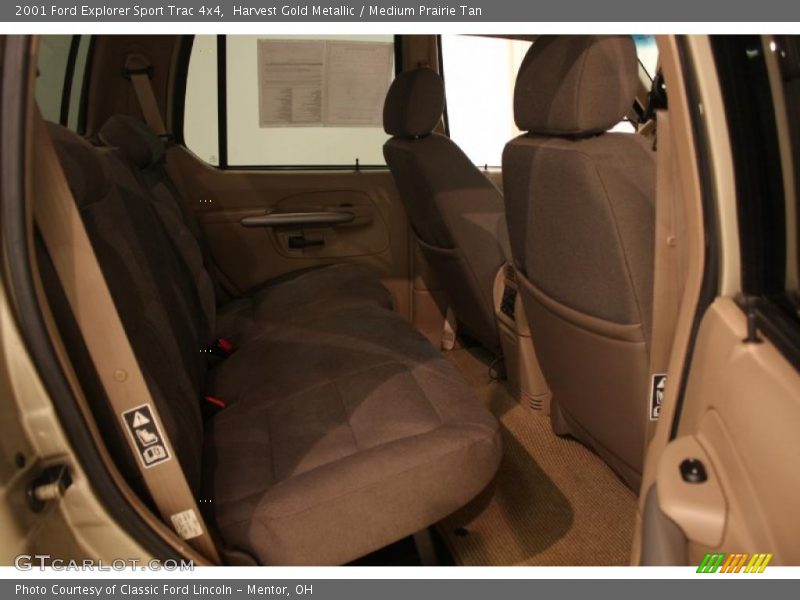Harvest Gold Metallic / Medium Prairie Tan 2001 Ford Explorer Sport Trac 4x4