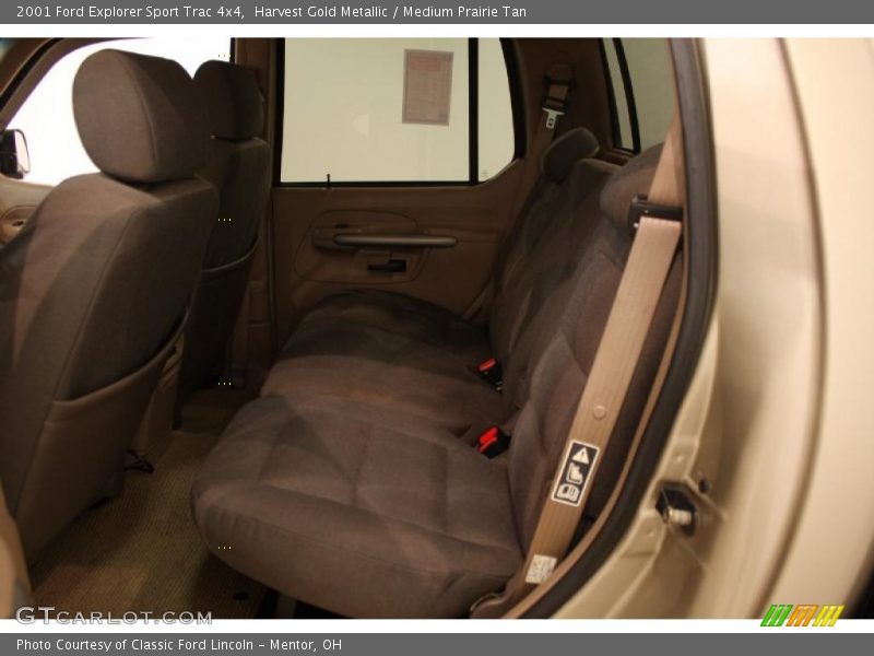 Harvest Gold Metallic / Medium Prairie Tan 2001 Ford Explorer Sport Trac 4x4