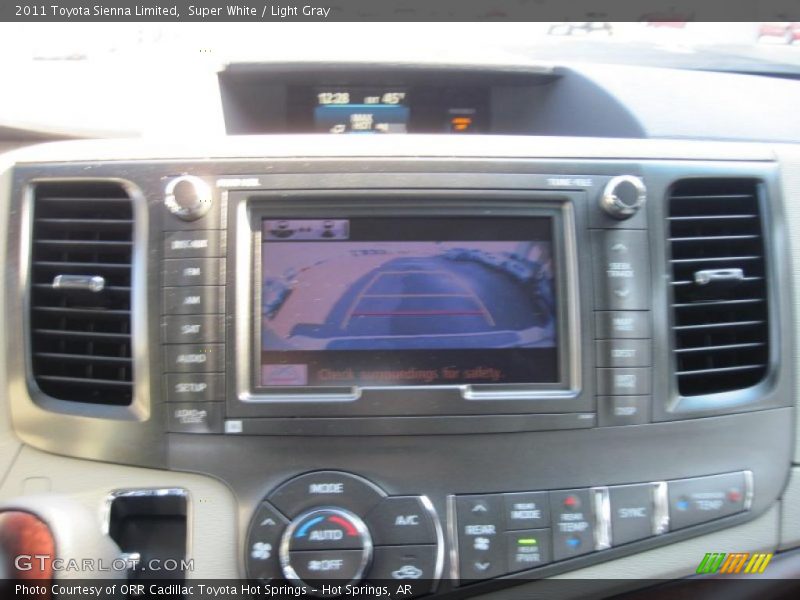 Super White / Light Gray 2011 Toyota Sienna Limited