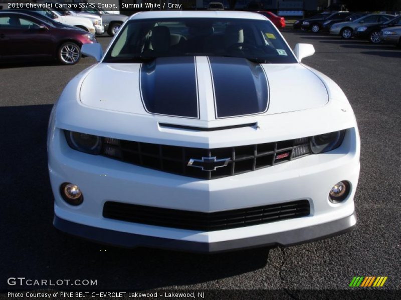 Summit White / Gray 2010 Chevrolet Camaro SS/RS Coupe