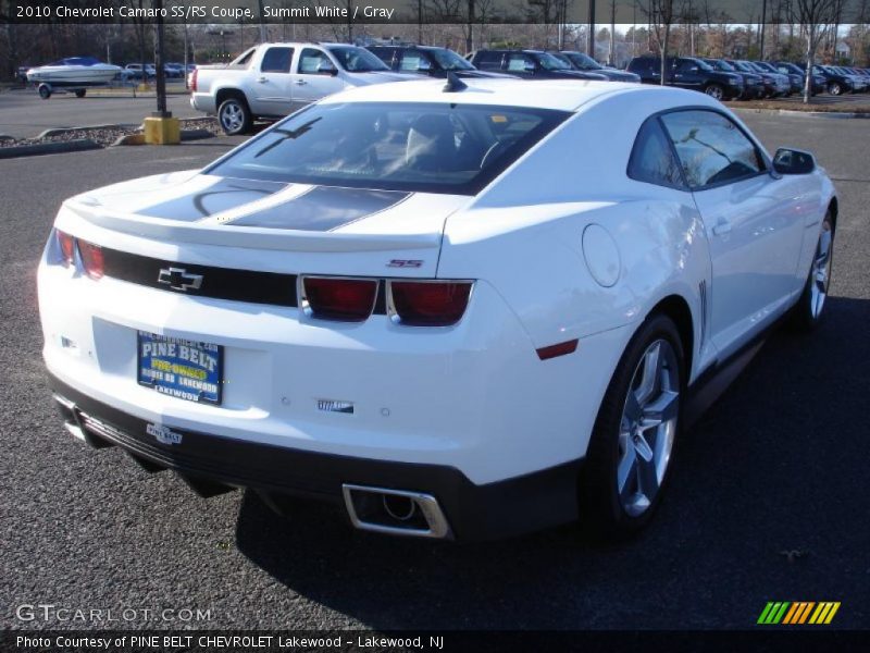Summit White / Gray 2010 Chevrolet Camaro SS/RS Coupe