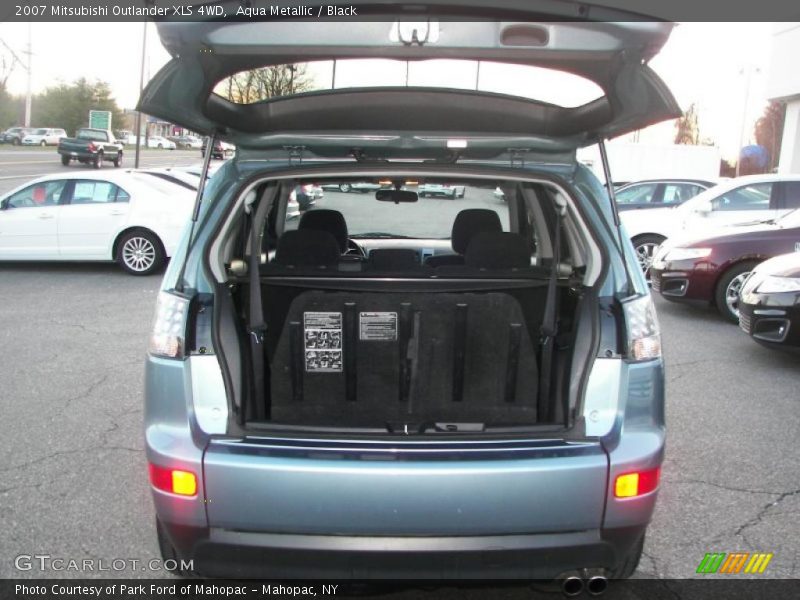 Aqua Metallic / Black 2007 Mitsubishi Outlander XLS 4WD
