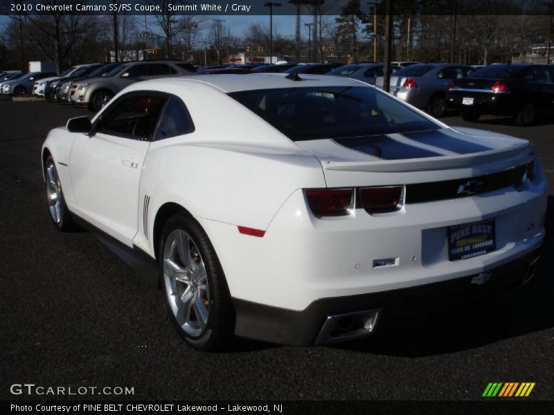 Summit White / Gray 2010 Chevrolet Camaro SS/RS Coupe