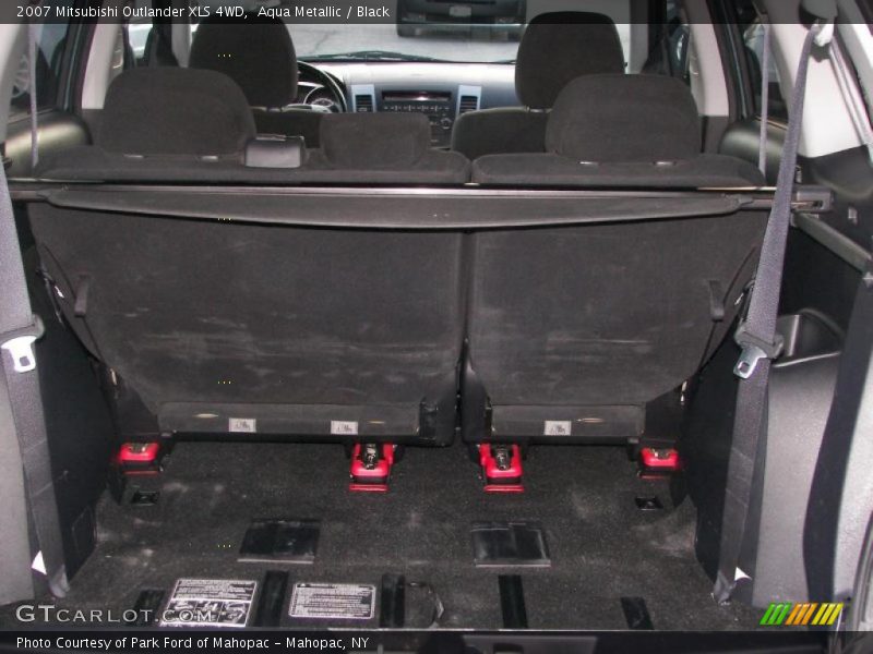 Aqua Metallic / Black 2007 Mitsubishi Outlander XLS 4WD
