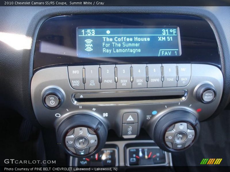 Summit White / Gray 2010 Chevrolet Camaro SS/RS Coupe