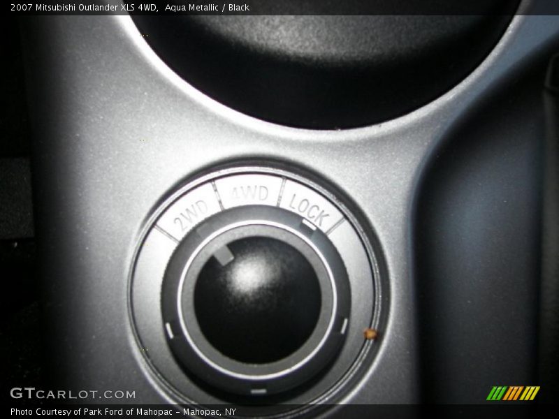 Aqua Metallic / Black 2007 Mitsubishi Outlander XLS 4WD